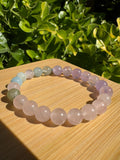 Douceur intérieur | Bracelet Morganite, Quartz Rose & Améthyste Lavande