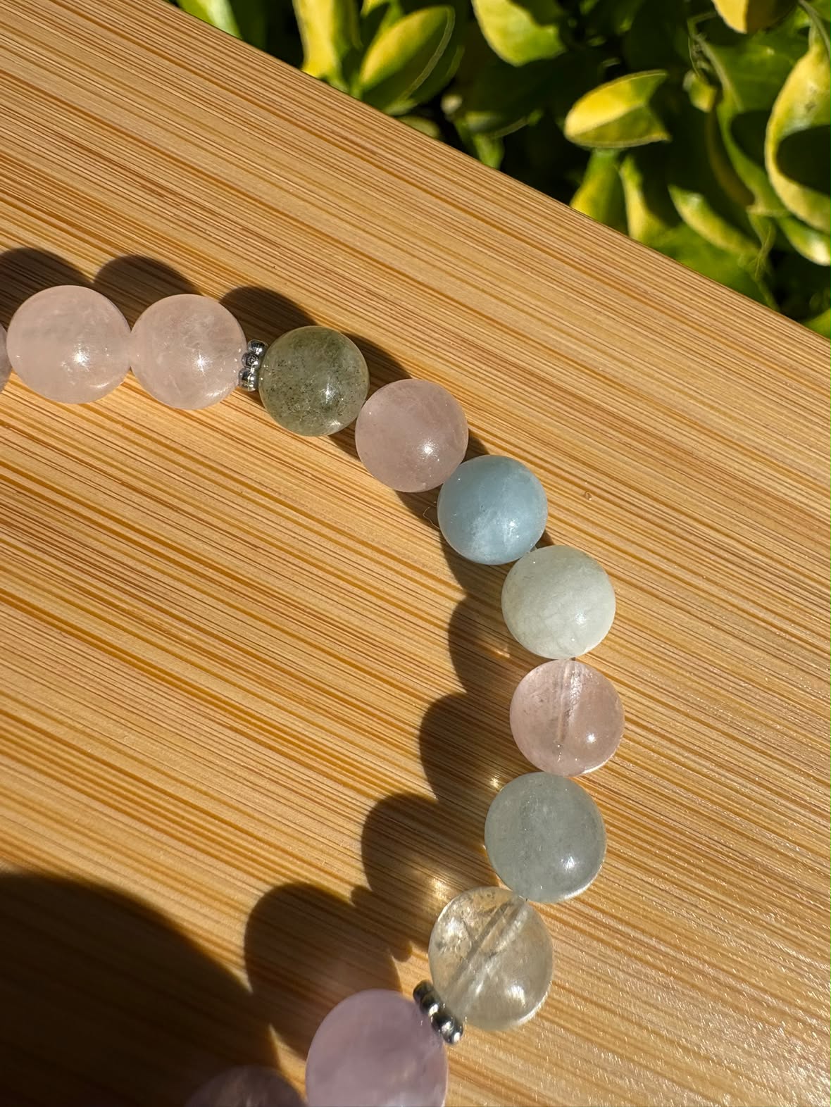 Douceur intérieur | Bracelet Morganite, Quartz Rose & Améthyste Lavande