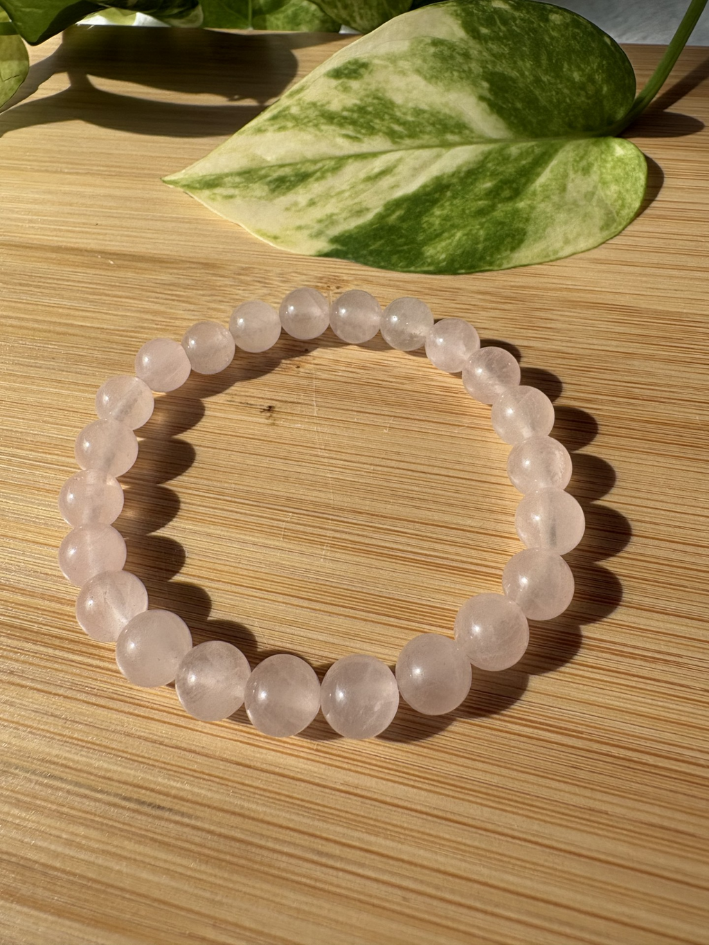Amour & Douceur | Bracelet quartz rose