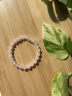 Amour & Douceur | Bracelet quartz rose