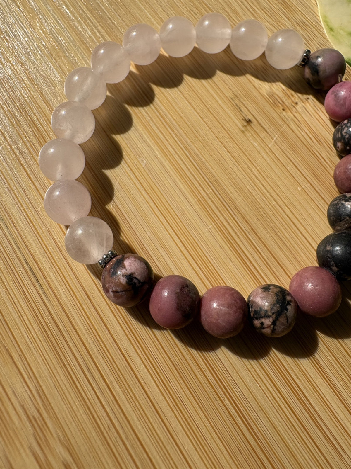 Amour & Renouveau | Bracelet Quartz Rose & Rhodonite