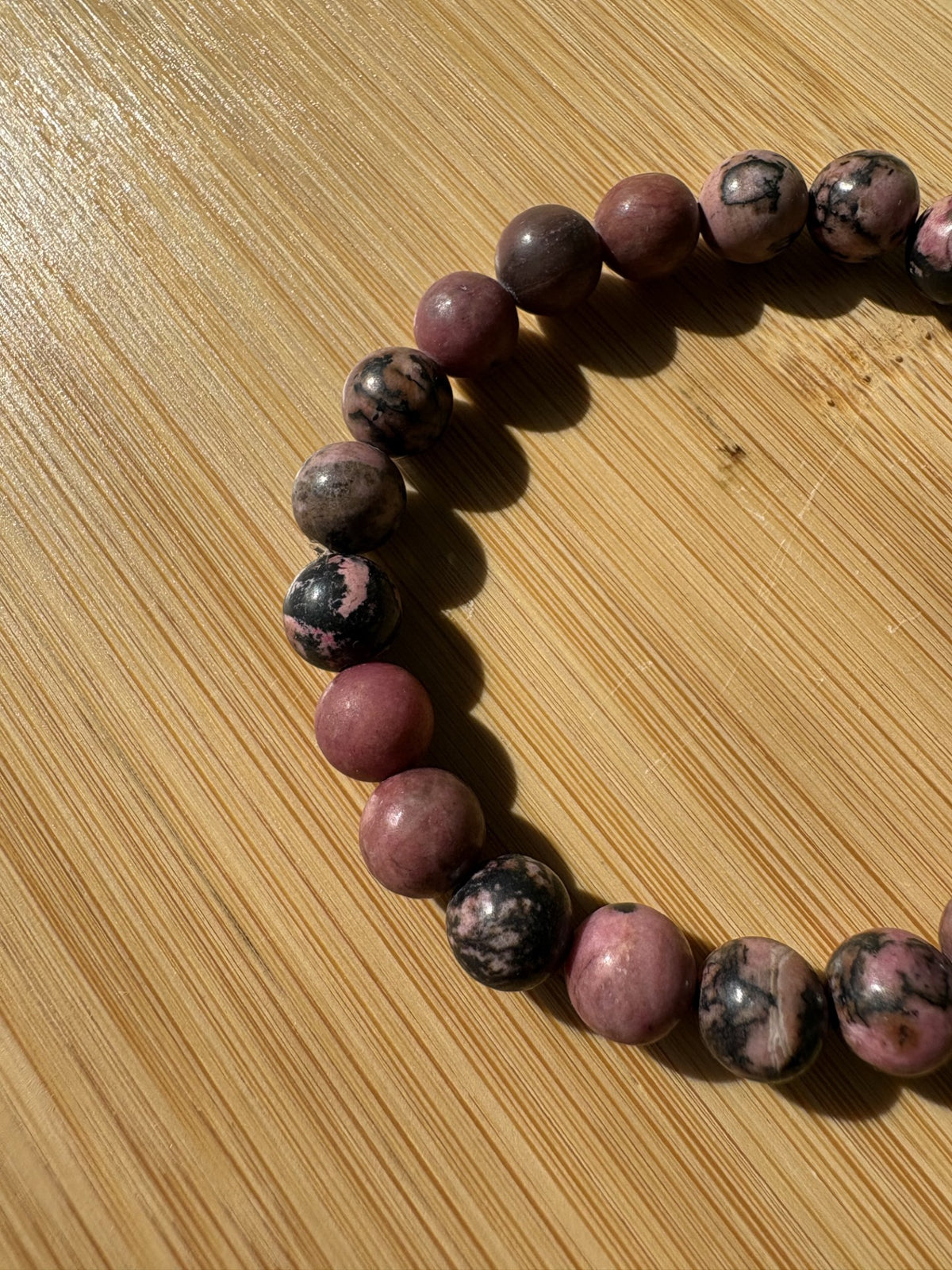 Équilibre & Renouveau | Bracelet Rhodonite